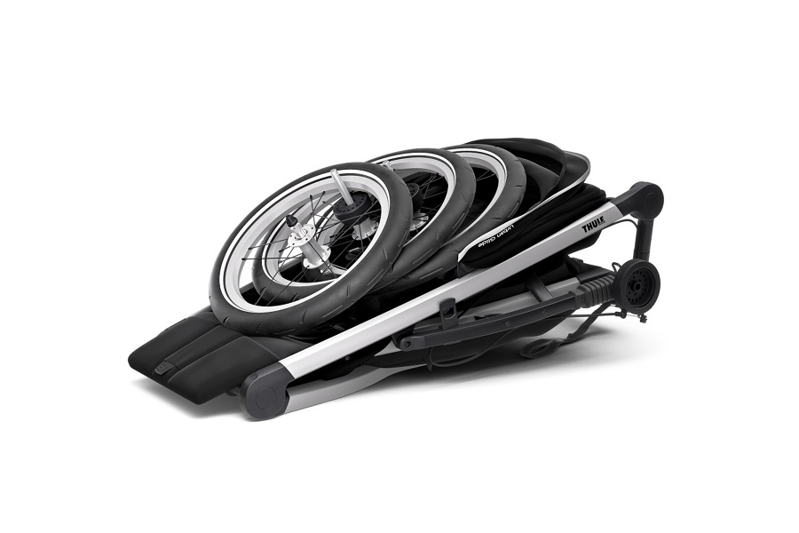 THULE Glide2 fekete futó babakocsi (10101952)