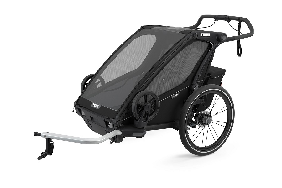 THULE Chariot Sport 2 Double Fekete/Fekete (10201023) - Kattintásra bezárul -