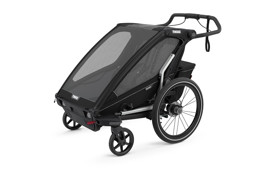 THULE Chariot Sport 2 Double Fekete/Fekete (10201023) - Kattintásra bezárul -