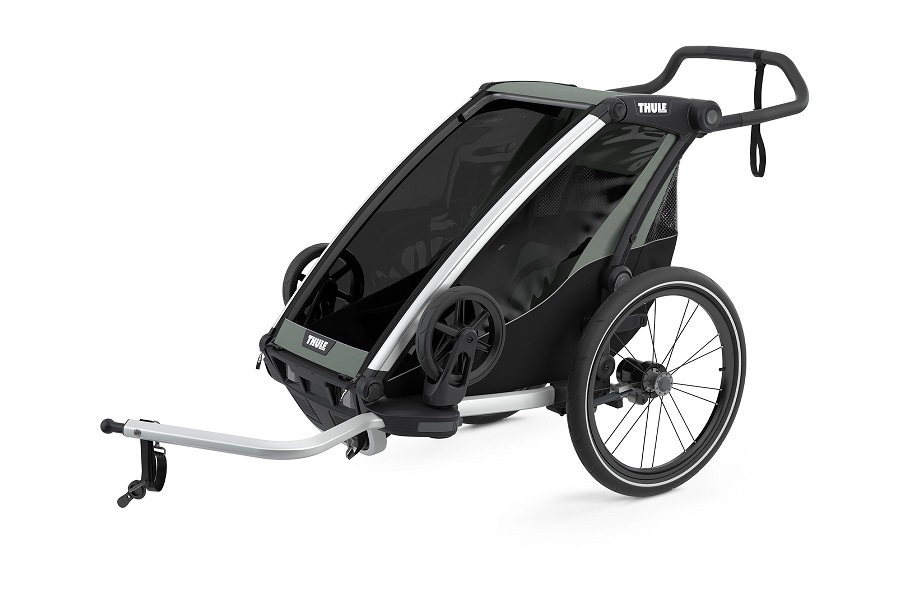 THULE Chariot Lite 1 Fekete/Szürke (10203021) - Kattintásra bezárul -