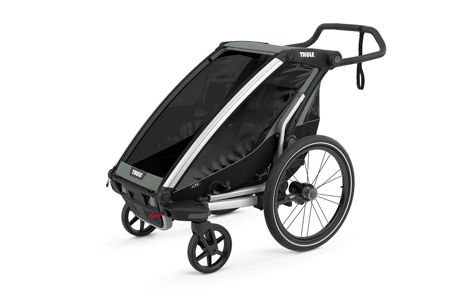 THULE Chariot Lite 1 Fekete/Szürke (10203021) - Kattintásra bezárul -