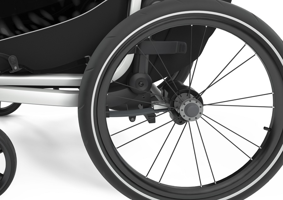 THULE Chariot Lite 1 Fekete/Szürke (10203021) - Kattintásra bezárul -