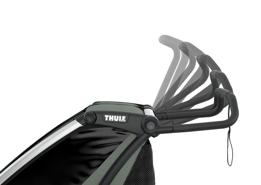 THULE Chariot Lite 1 Fekete/Szürke (10203021) - Kattintásra bezárul -