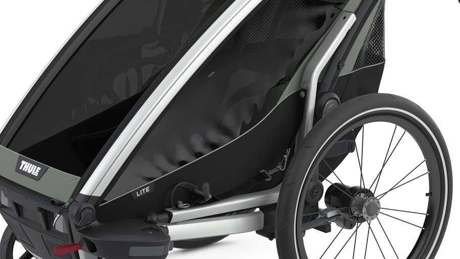 THULE Chariot Lite Single Fekete/Szürke (10203021)