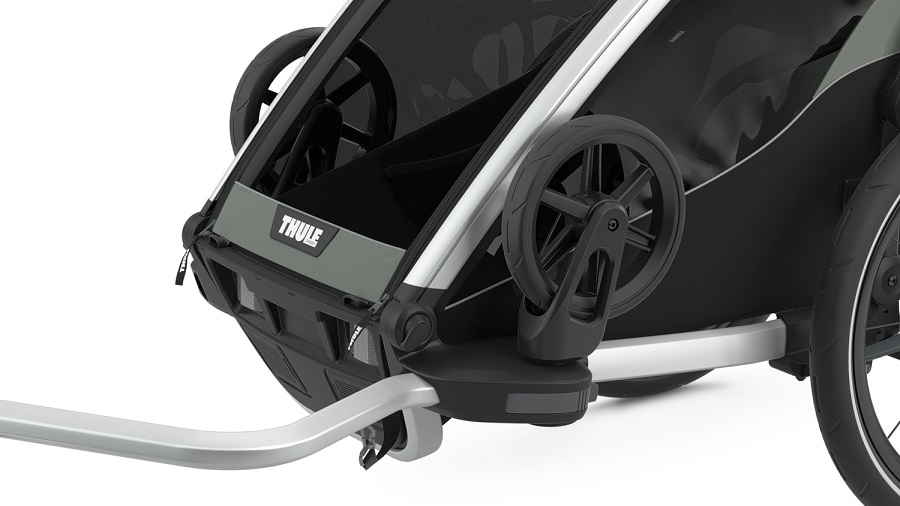 THULE Chariot Lite 1 Fekete/Szürke (10203021) - Kattintásra bezárul -