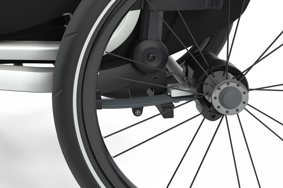 THULE Chariot Lite Double Fekete/Szürke (10203022)