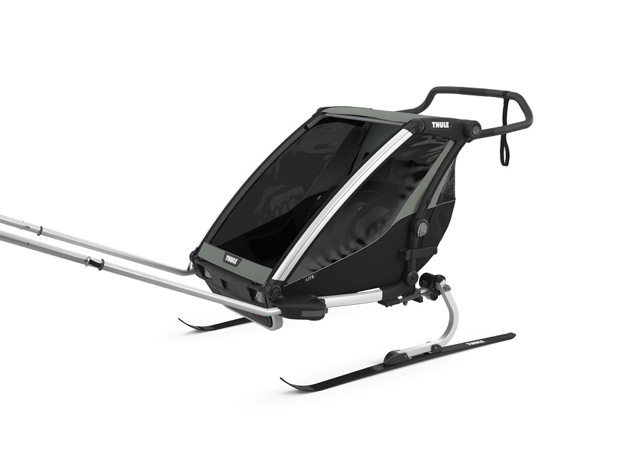 THULE Chariot Lite 2 Double Fekete/Szürke (10203022) - Kattintásra bezárul -