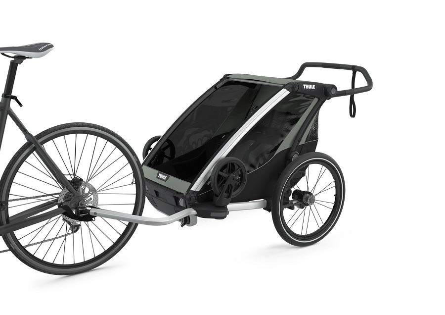 THULE Chariot Lite 2 Double Fekete/Szürke (10203022) - Kattintásra bezárul -