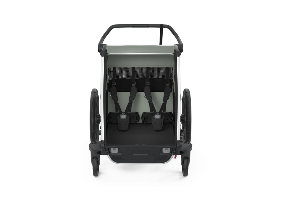 THULE Chariot Lite 2 Double Fekete/Szürke (10203022) - Kattintásra bezárul -