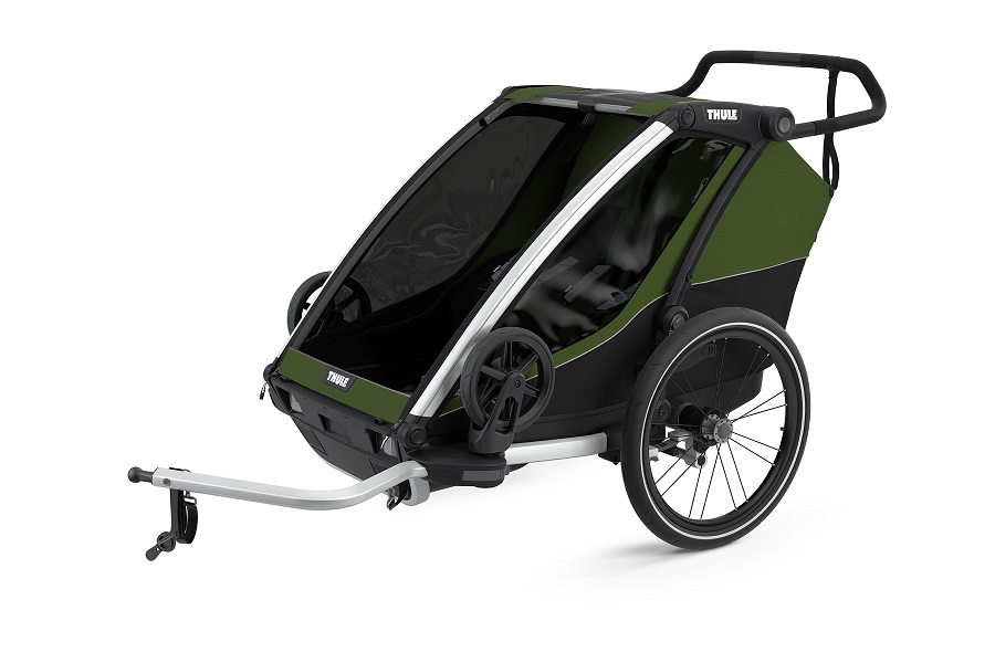 THULE Chariot Cab 2 Fekete/Kekizöld (10204021)