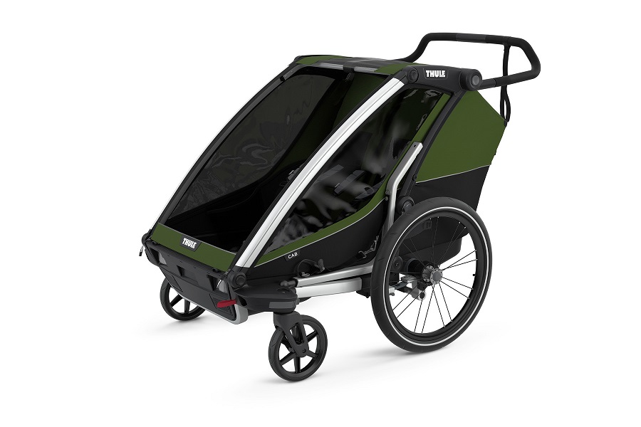 THULE Chariot Cab 2 Fekete/Kekizöld (10204021)