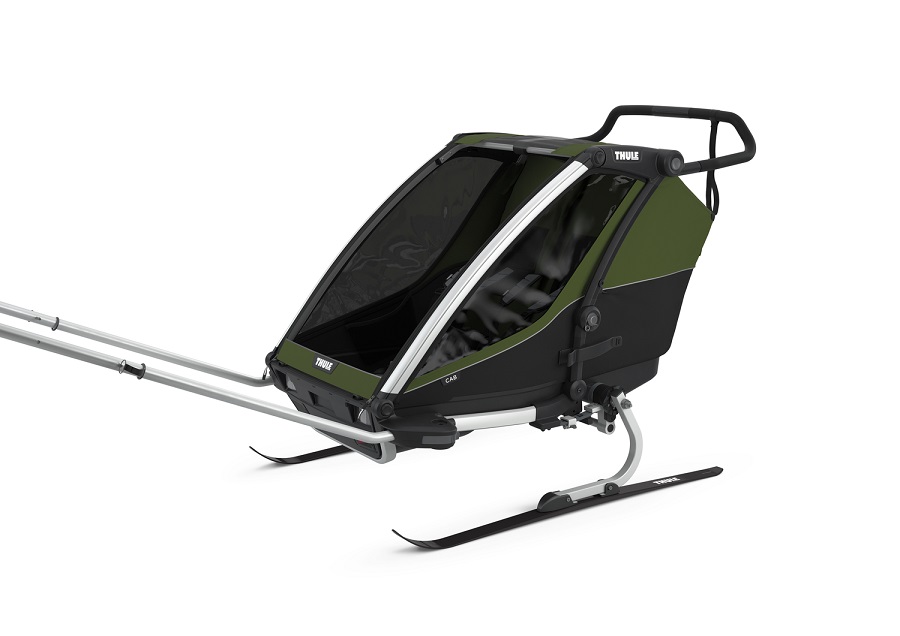THULE Chariot Cab 2 Fekete/Kekizöld (10204021)
