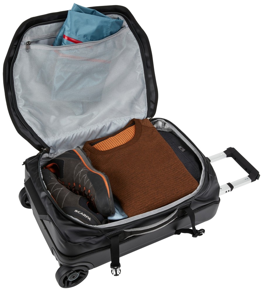 THULE Chasm Carry On gurulós bőrönd 40L Fekete (3204288)