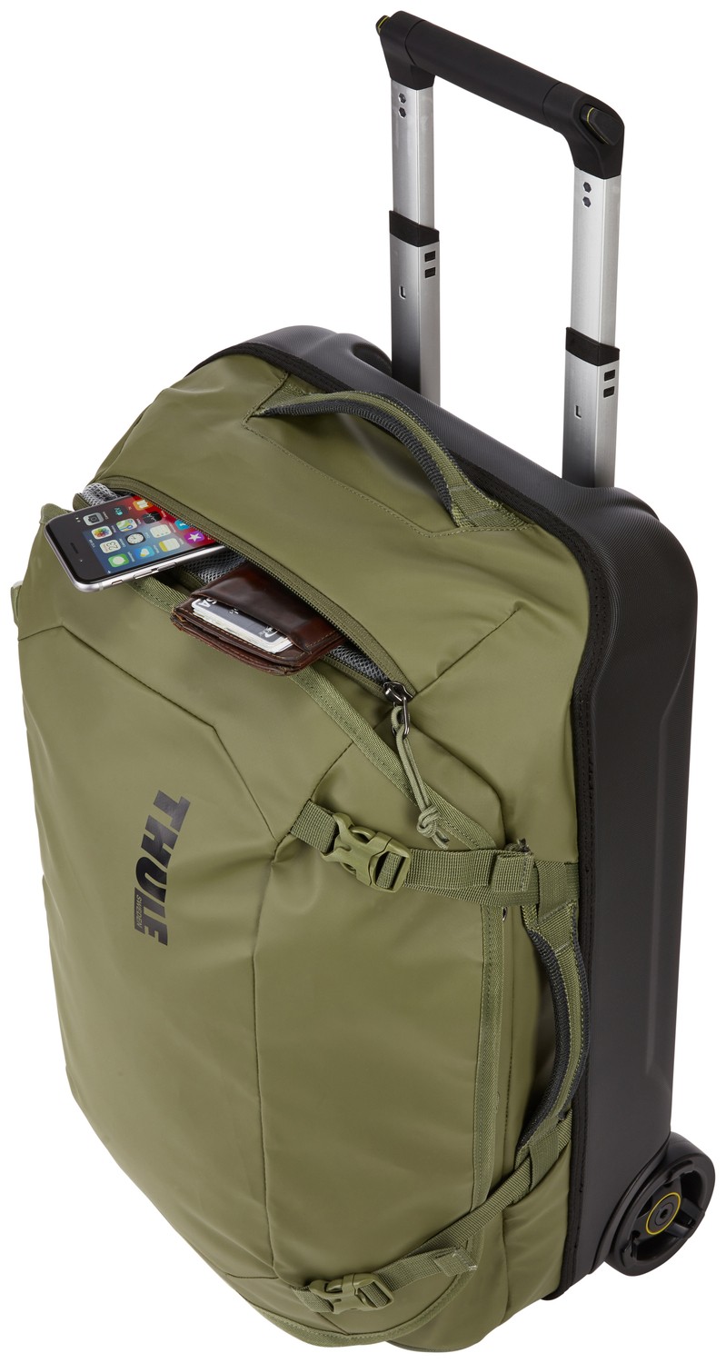 THULE Chasm Carry On gurulós bőrönd 40L Olivazöld (3204289)