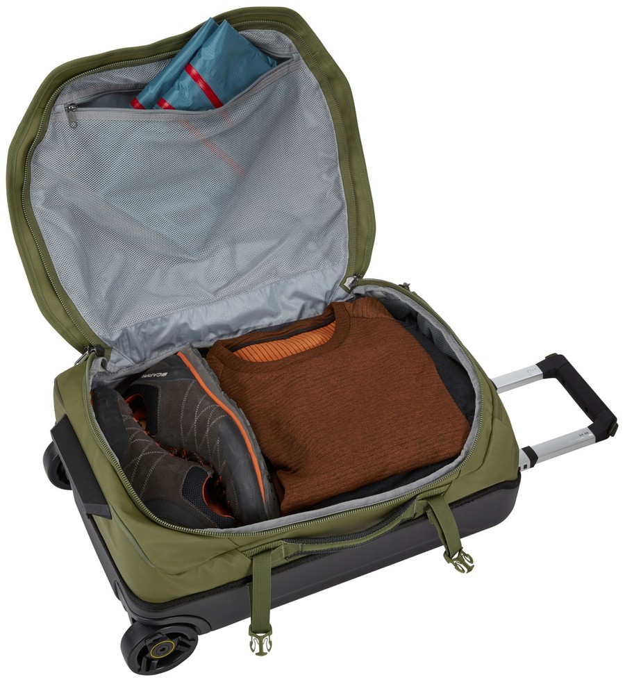 THULE Chasm Carry On gurulós bőrönd 40L Olivazöld (3204289)