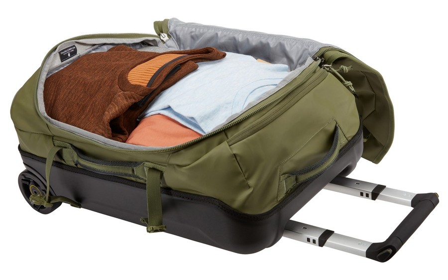 THULE Chasm Carry On gurulós bőrönd 40L Olivazöld (3204289)