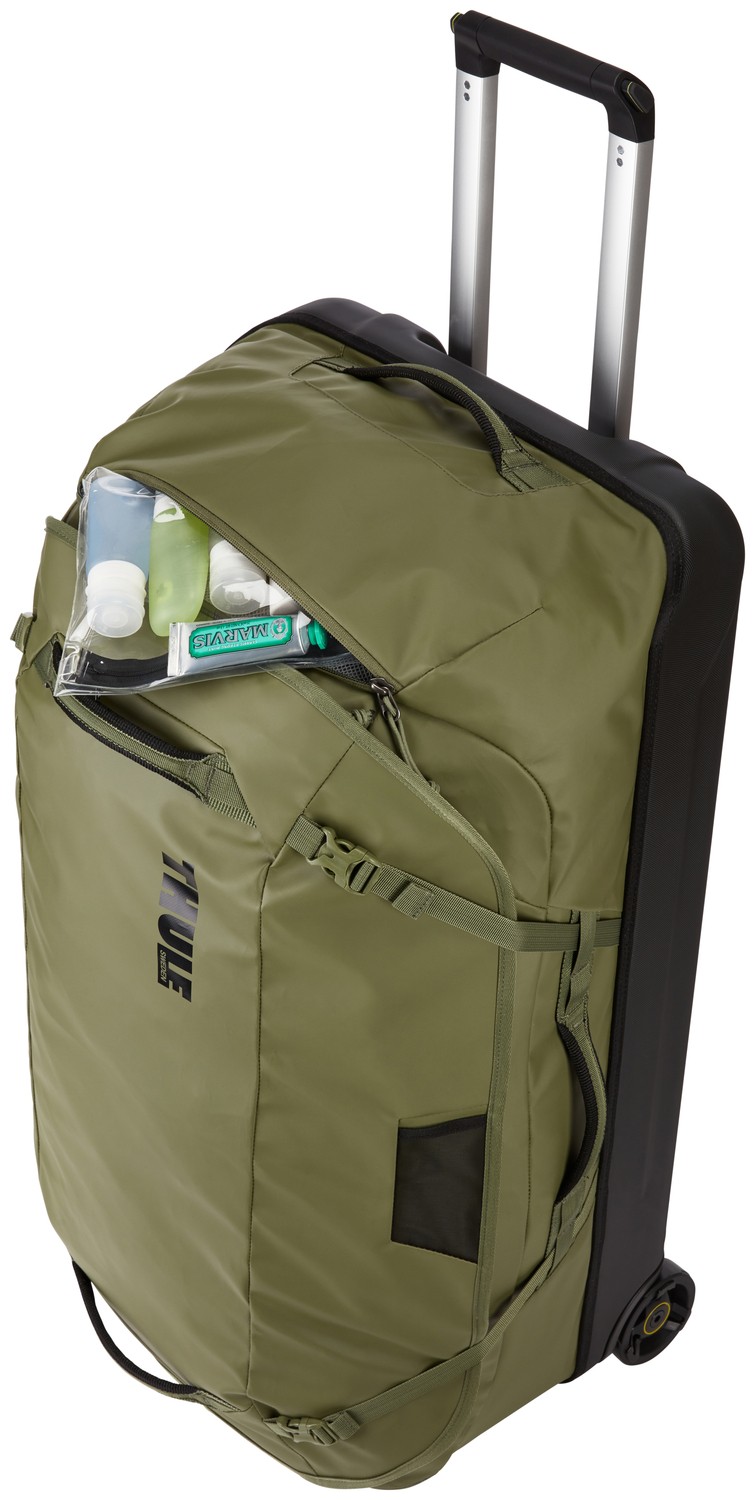 THULE Chasm Wheeled gurulós bőrönd 110L Olivazöld (3204291)