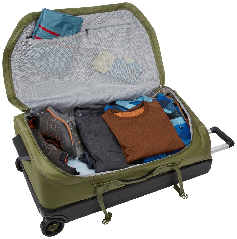 THULE Chasm Wheeled gurulós bőrönd 110L Olivazöld (3204291)