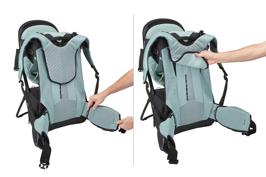 Thule Sapling gyermekhordozó hátizsák - fekete (3204538) - Kattintásra bezárul -