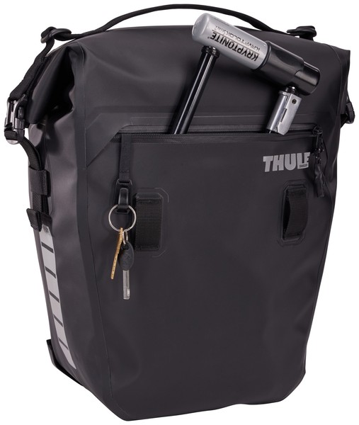 THULE Shield Pannier Városi Oldaltáska 22L Fekete (3204916) - Kattintásra bezárul -