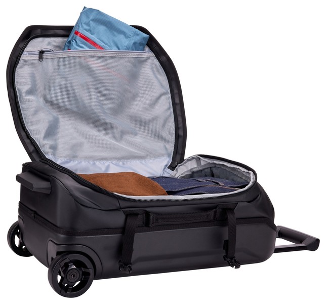 THULE Chasm Carry On gurulós bőrönd 40 l fekete (TCCO222)