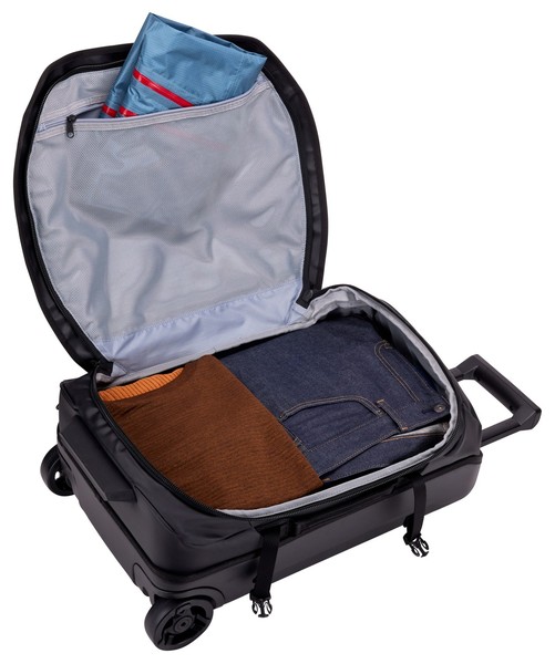 THULE Chasm Carry On gurulós bőrönd 40 l fekete (TCCO222)