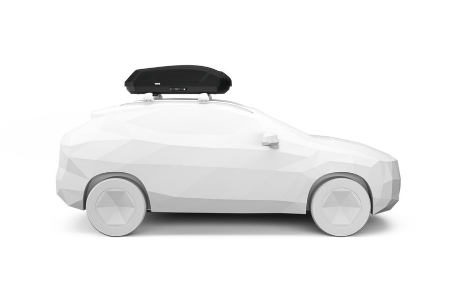 THULE Force 3 S matt fekete tetőbox (645100)