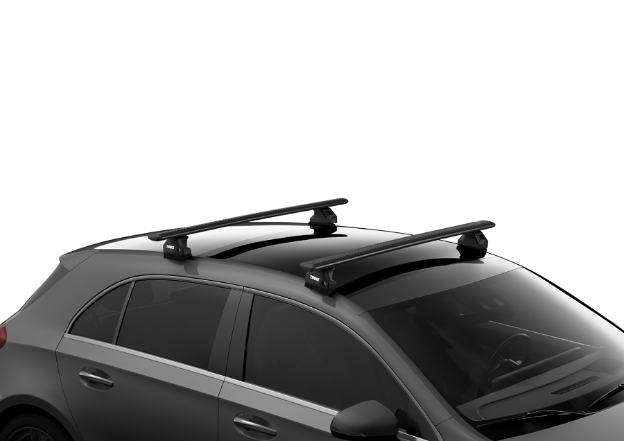 BMW iX SUV 22- fixpontos Thule WingBar Fekete csomagtartó
