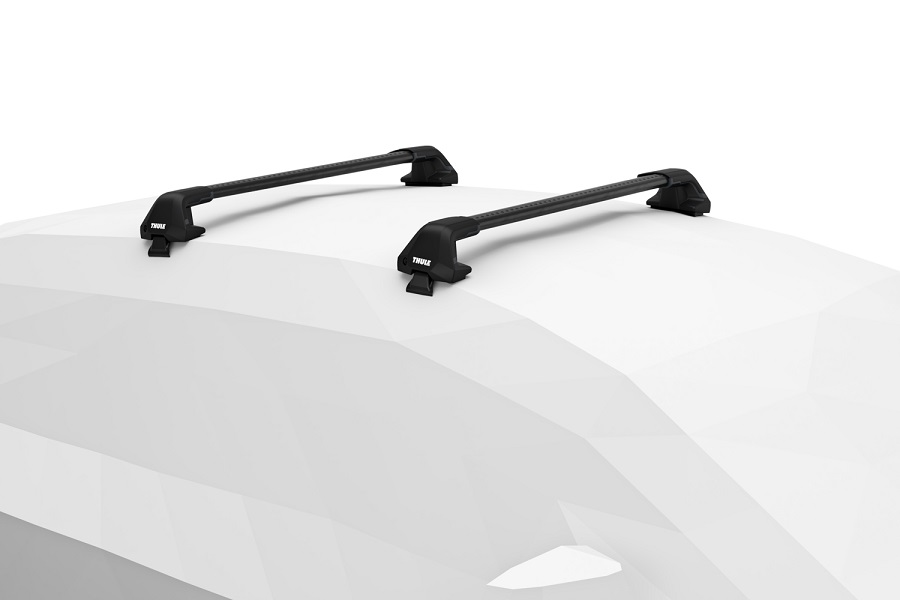 SKODA Octavia (MK III) Sedan 13-20 normáltetős Thule WingBar Edge Fekete csomagtartó
