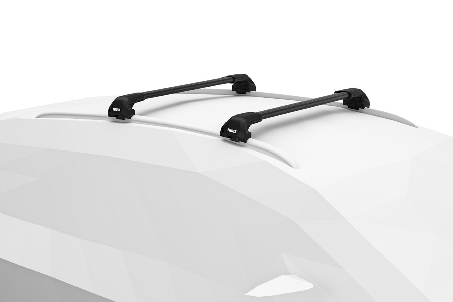 SKODA Octavia (MK IV) Kombi 20- tetősínes Thule WingBar Edge Fekete csomagtartó