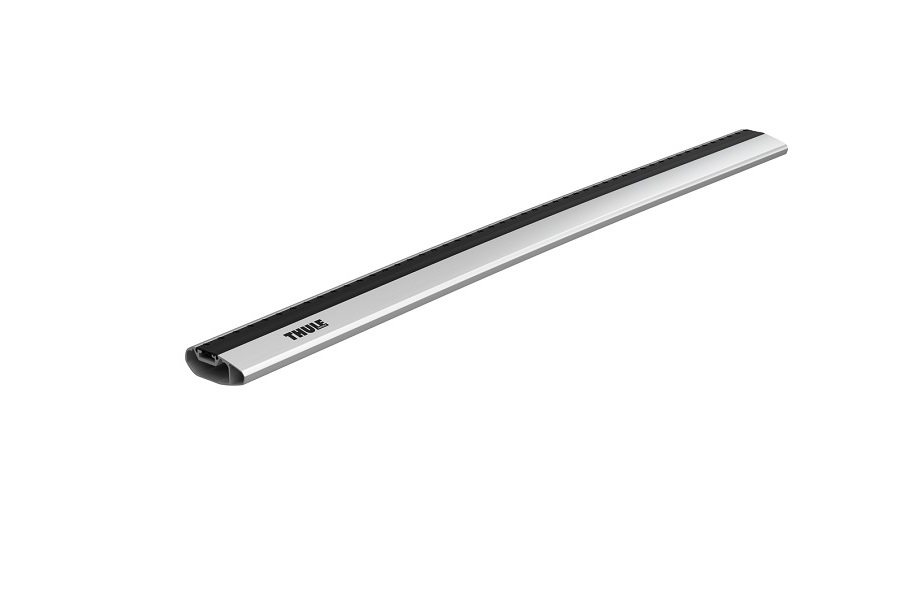 AUDI Q7 SUV 15- tetősínes-fixpontos Thule WingBar Edge Fekete csomagtartó