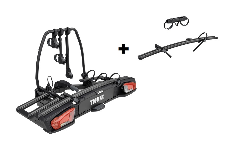THULE VeloSpace 3 3-bike + 4. kerékpáradapter csomag (9033100+9021100)