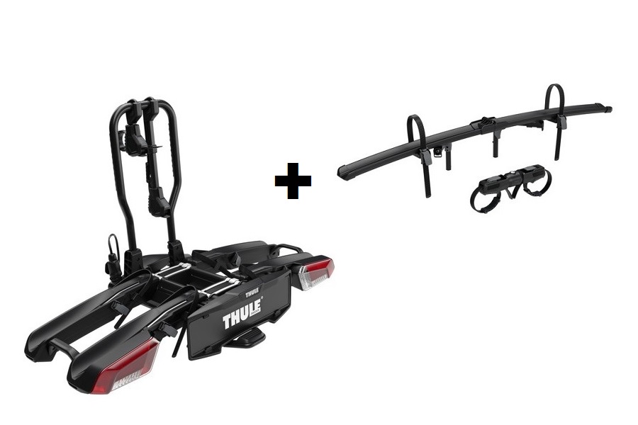 THULE EasyFold 3 2-bike + 3. kerékpáradapter csomag (944100+944700)