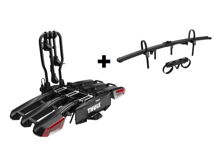 THULE EasyFold 3 3-bike + 4. kerékpáradapter csomag (945100+944700)