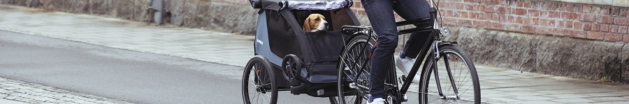 thule Courier dog trailer banner3