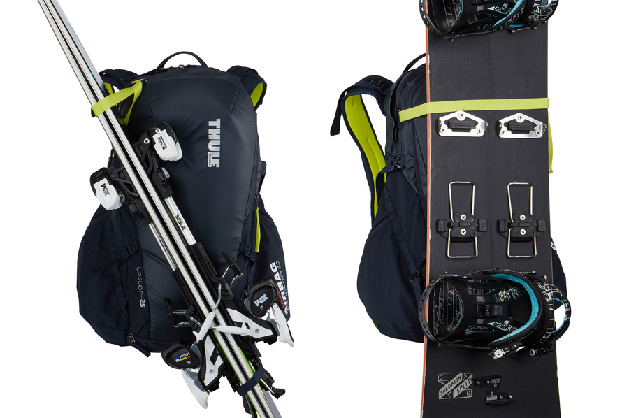 Thule Upslope 25L Airbag 3.0 ready hátizsák lime zöld (3203608) - Kattintásra bezárul -