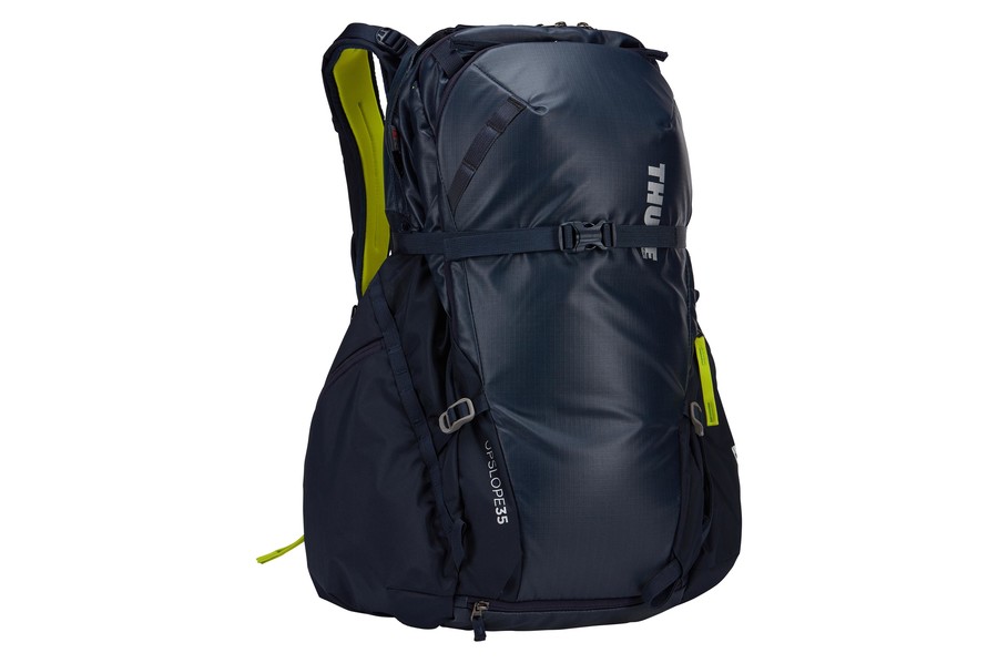 Thule Upslope 35L Airbag 3.0 ready hátizsák lime zöld (3203610) - Kattintásra bezárul -