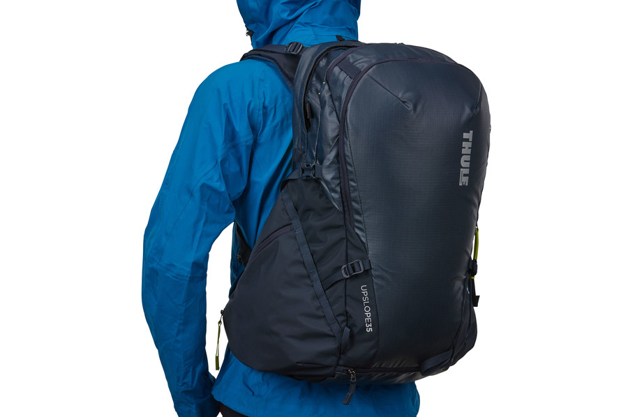 Thule Upslope 35L Airbag 3.0 ready hátizsák lime zöld (3203610) - Kattintásra bezárul -